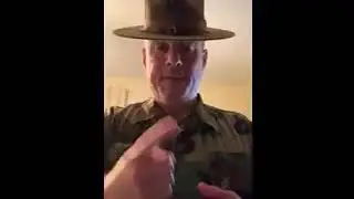 Marine Drill Instructor on Parris Island closing