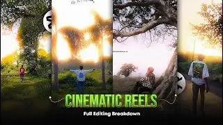 CINEMATIC REELS Glow Effect Editing | Capcut Video Editing | Breakdown