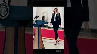 Первая леди Мелания Трамп ничуть не постарела &mdash; она стала только сиять ярче. #шорты #мелания #тра...