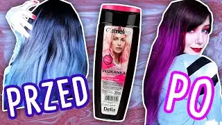 FARBUJĘ WŁOSY NA RÓŻOWO ❗ Delia Cameleo | różowa płukanka do włosów [Projekt:BLOND]