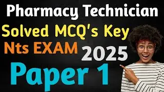 Solved paper pharmacy Technician 2025 supply paper paper 1