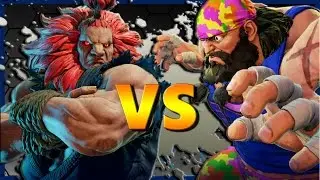 SFV - Snake Eyez (Akuma) Vs Stupendous (Zangief) *First to 3* - SF5