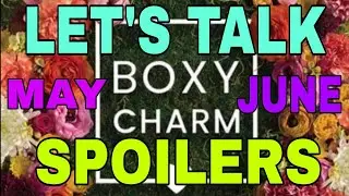 #Boxycharm #BoxycharmSpoilers #BoxycharmMay Boxycharm Spoilers June Boxycharm Premium Spoilers