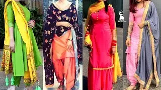 Plain Suit With Contrast Dupatta | Colour Combination For Suit And Dupatta | Trending Fashion