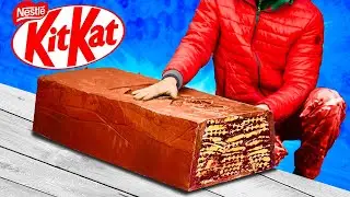 Riesen KitKat | So bauen Sie das größte DIY-KitKat der Welt von VANZAI KOCHEN