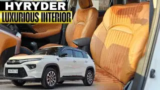 TOYOTA HYRYDER BASE MODEL TO TOP MODEL WITH TOP GEAR LUXURIOUS INTERIOR...!!!