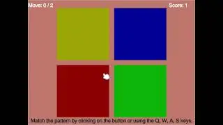 Simon Game Qt/C++