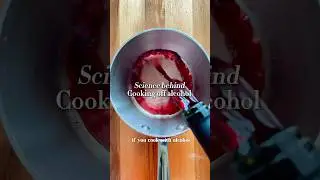 Does alcohol really cook off? #cooking #baking
