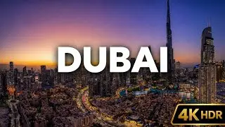 Dubai, United Arabs Emirates drone shots in 4K HDR