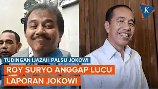 Roy Suryo Sebut Laporan Jokowi soal Ijazah Palsu Lucu