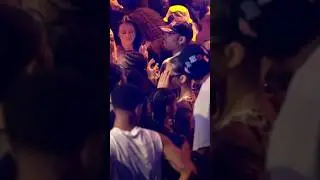 Chris Brown Playing New Music at After Party (Miami)