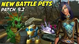 Anglers' Water Striders Preview & New Battle Pets in Patch 8.2
