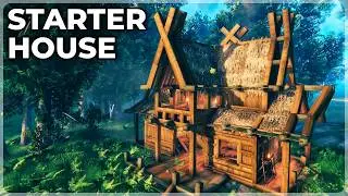 Building the PERFECT Starter House in Valheim 1.0
