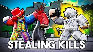 Кража убийств людей, потому что мне скучно в Roblox Strongest Battlegrounds