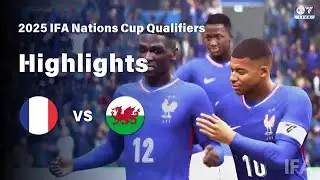 France vs Wales Highlights | Nations Cup Qualifiers 2025