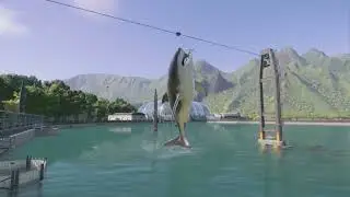 Megalodon Leap Attack! JWE2 🦈 Epic Shark Hunt