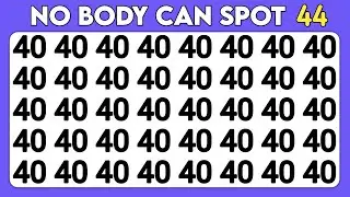 Quick Eyes test 👀 | Find the Odd One Out - Number and Later test 