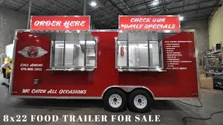 Mize Tastee Burger To Go | 8x22 Food Trailer for Sale