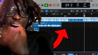 I MADE LIL TECCA REMIX in LOGIC PRO!