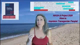 MAGA & Project 2025 Want to Eliminate Healthcare for TRANSGENDER PEOPLE#transrights#translifematters