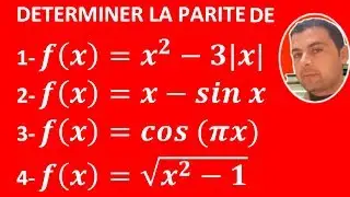 Fonctions numériques Exercice الدوال العددية 2018 تمرين7