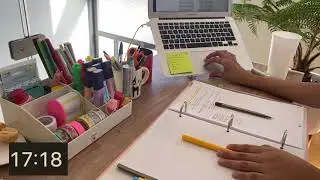 STUDY WITH ME 2.5 HOURS 25-5 (with timer & lofi music) #2