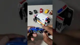 Disney pixel car octane gain in ambulance 😂 toy car #shorts #car #toys #octane