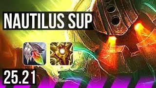 NAUTILUS & Xayah vs PYKE & Lucian (SUP) | EUW Master | 25.21