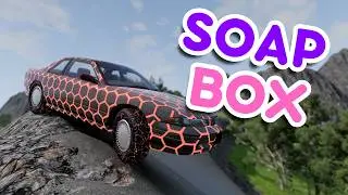 🧼🚗 Soapbox Racing Down a MOUNTAIN in BeamMP &ndash; Pure Chaos! 🏔️💨