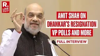 LIVE: HM Amit Shah On 130th Constitution Amendment Bill | Dhankhar Controversy | VP Polls
