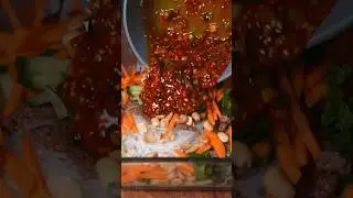 Chinese-style funchose..Фунчоза в китайском стиле.