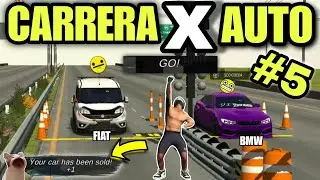 CARRERAS POR AUTO✌🏻🗿EN SALAS PÚBLICAS 🤣CON GENTE RANDOM EN Car Parking Multiplayer | *SALE MAL*
