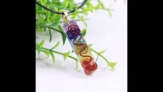 Reiki Healing Stone Necklace