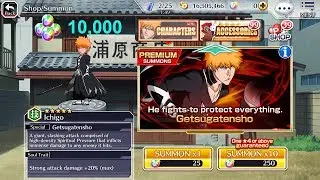 10,000 Orbs On Premium Summons - Bleach Brave Souls