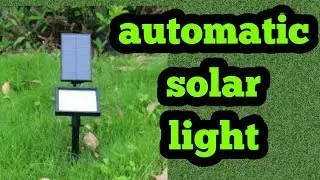 Solar outdoor lamp full review in tamil.| emerging tech