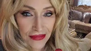 '76 and can still wear red lipstick 💯 💄 inexpensive #Amazon finds and beautiful wig