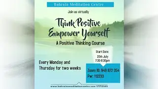 Think Positive Empower Yourself - A Positive Thinking Course - Day 2 of 4