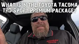 Что внутри Tacoma TRD Sport Premium Package?