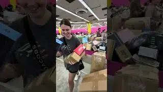 She found a Nintendo Switch for $12!!! #viral #binstore #shopping