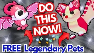 🔥DO THIS NOW TO GET FREE LEGENDARY PETS in Adopt Me&mdash;NO GRIND, NO STRESS!