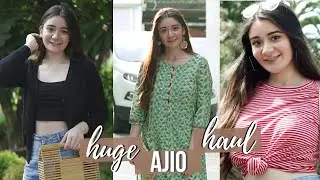 *BEST* AJIO Sale Haul | AJIO Dresses, T shirts, Kurtis Shopping | Upto 80% off | Sana Grover