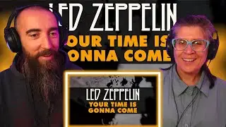 Led Zeppelin - Your Time Is Gonna Come (REACTION) with my wife