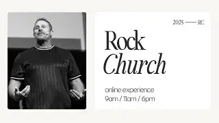 Join us LIVE for Sunday Service at Rock Church (9:00 AM)