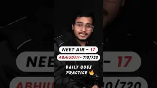 How Many Questions Did You Aim to Practice Daily? 🎯🔥 #neet2024 #neet #ytshorts