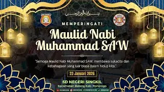 SEMARAK PERINGATAN ISRA' MI'RAJ NABI MUHAMMAD SAW SD NEGERI SINGKIL TAHUN 2026 (full video)