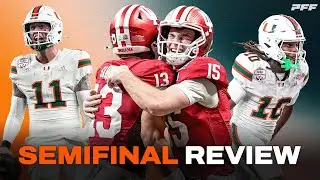 Reviewing the Semifinals of the College Football Playoffs | PFF College Football Show