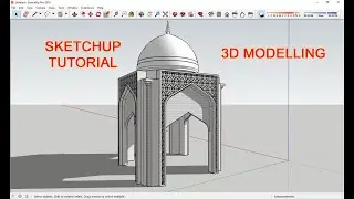 SKETCHUP 3D MODELLING TUTORIAL - 1