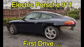 Electric Porsche 911 project video 31 - Brake Master Cylinder Replacement and Short First Drive