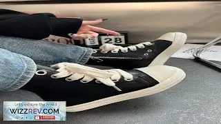 Quick Delivery Black Shoes Classy Aesthetic New Style Women Black Boots High Top Boots Review