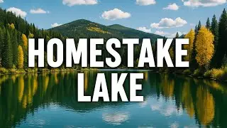 Surprise Moose At Homestake Lake